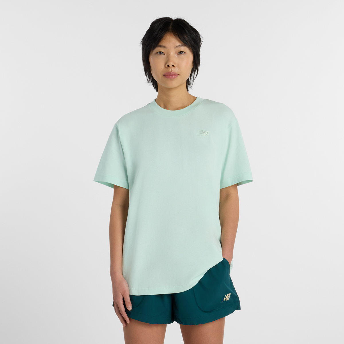 New Balance W NB Athletics Jersey T-Shirt in