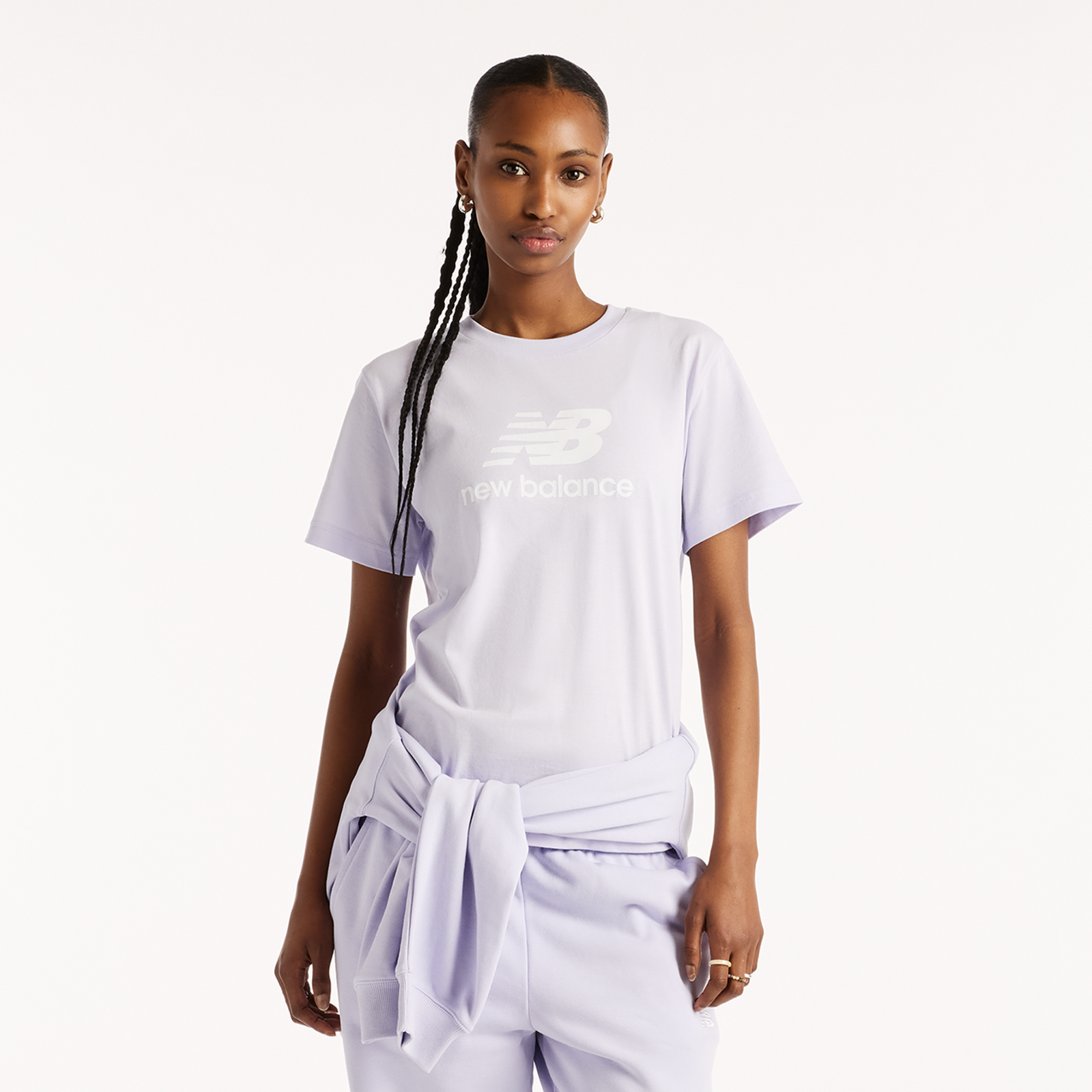 New Balance W Sport Essentials Jersey Logo T-Shirt in