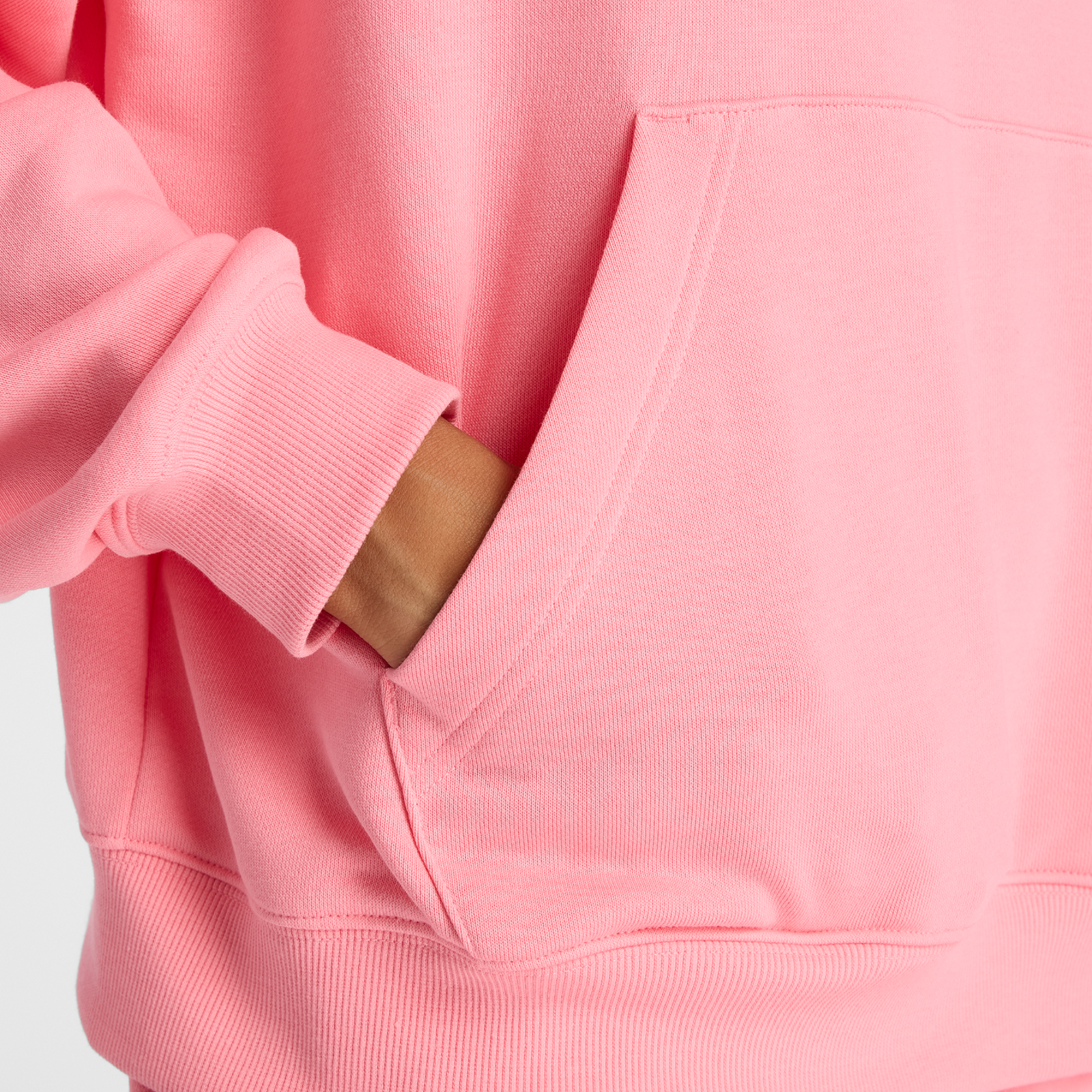 New Balance W Sport Essentials French Terry Stacked Logo Hoodie in