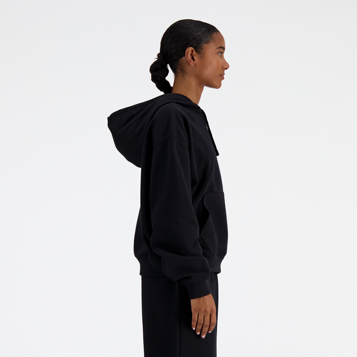New Balance W Sport Essentials French Terry Small Logo Hoodie in