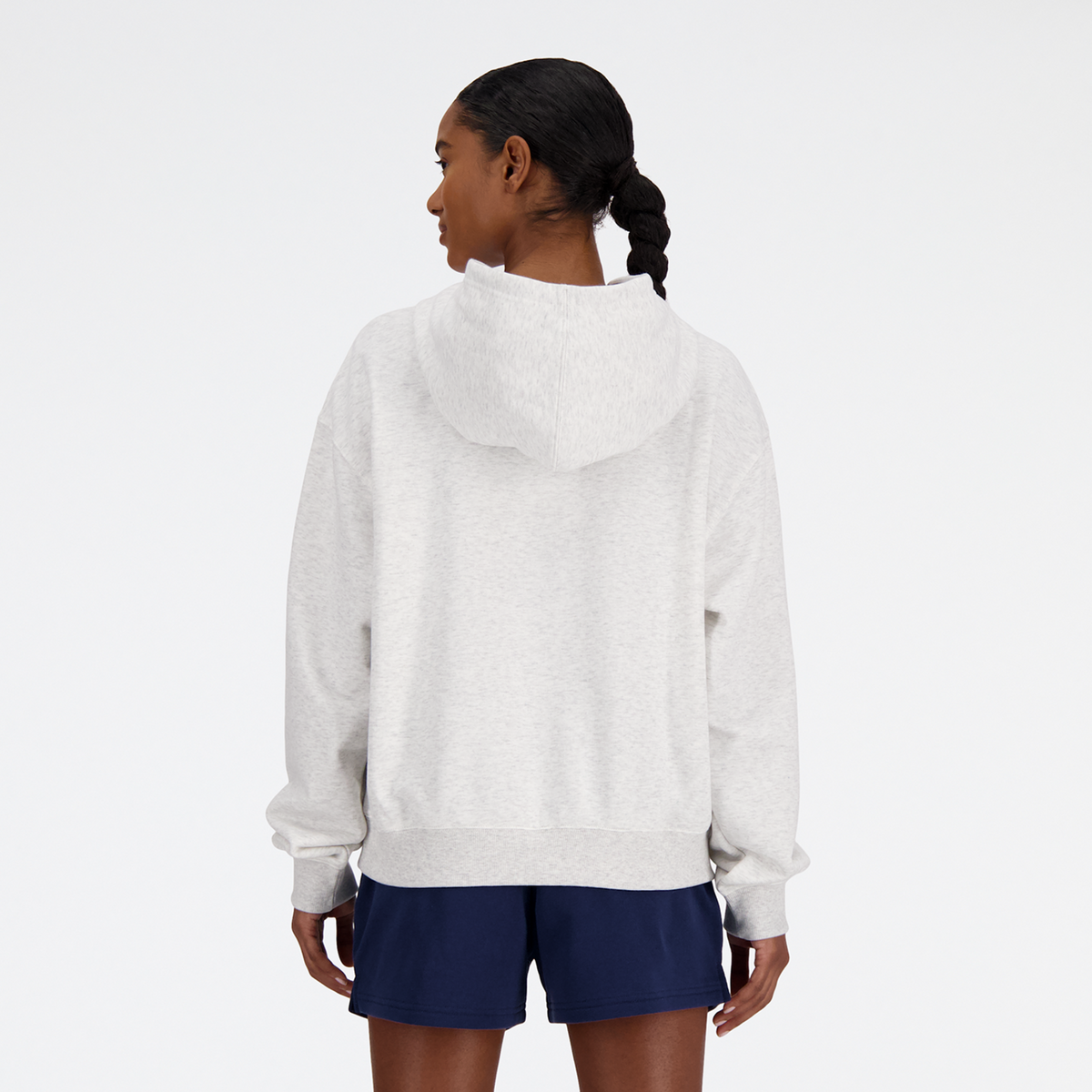 New Balance W Sport Essentials French Terry Small Logo Hoodie in
