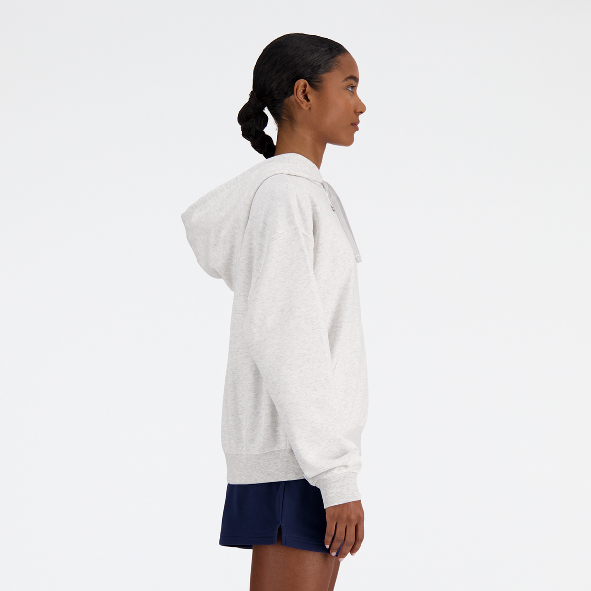 New Balance W Sport Essentials French Terry Small Logo Hoodie in