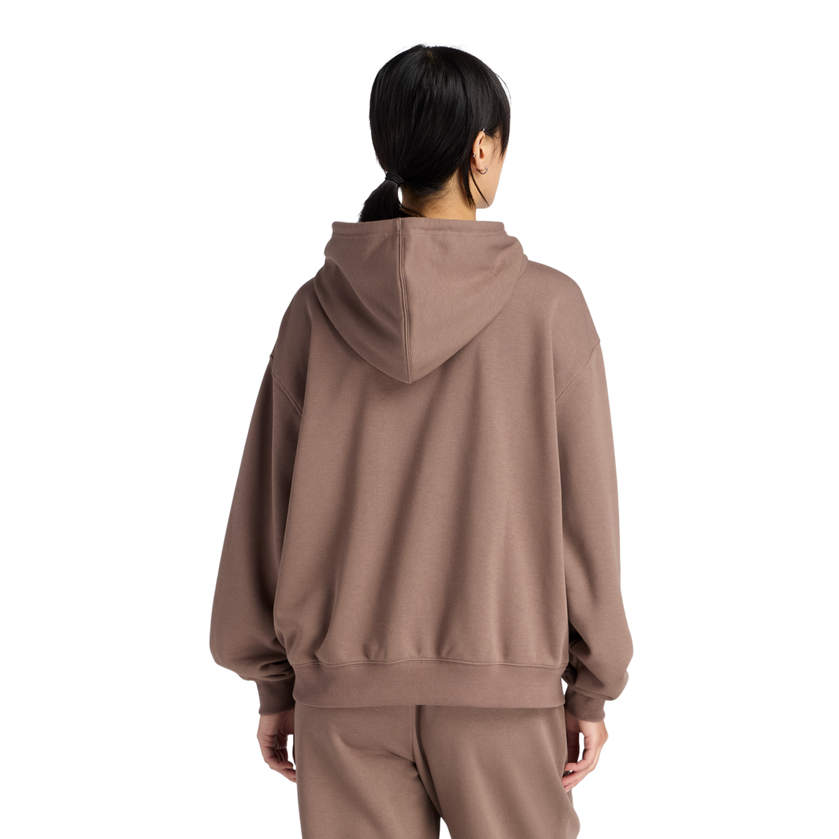 New Balance W Sport Essentials French Terry Small Logo Hoodie in