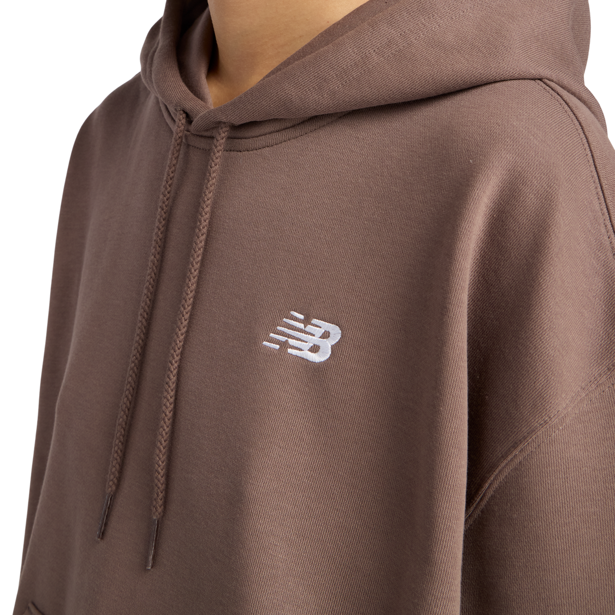 New Balance W Sport Essentials French Terry Small Logo Hoodie in