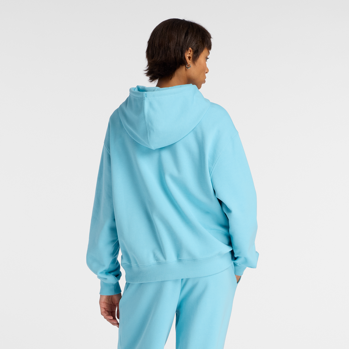 New Balance W Sport Essentials French Terry Small Logo Hoodie in