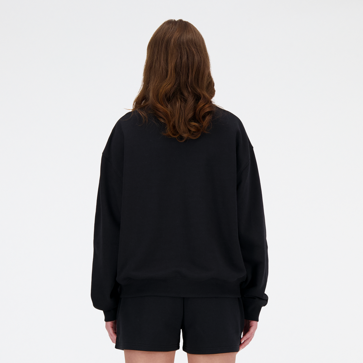 New Balance W Sport Essentials French Terry Small Logo Crew in