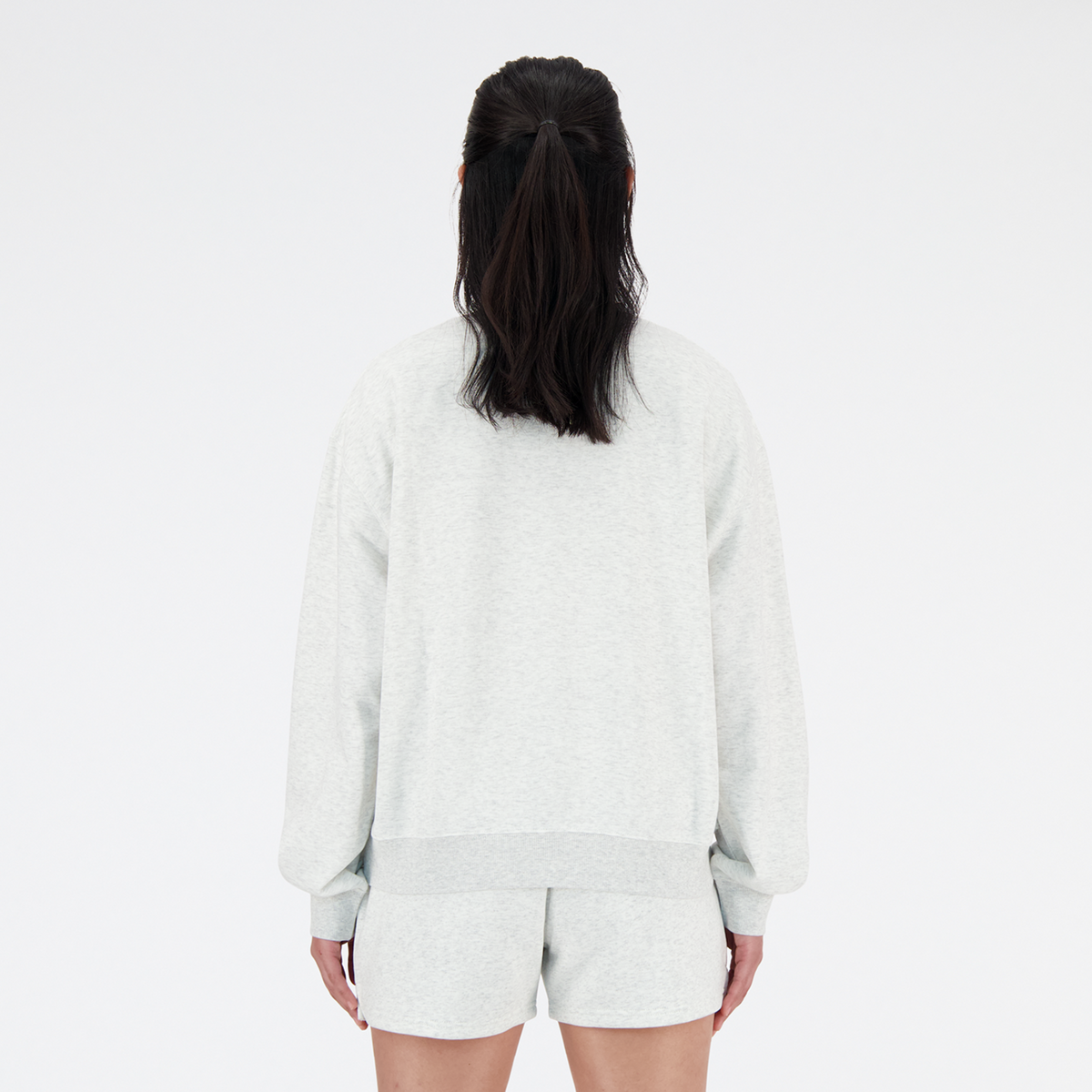 New Balance W Sport Essentials French Terry Small Logo Crew in