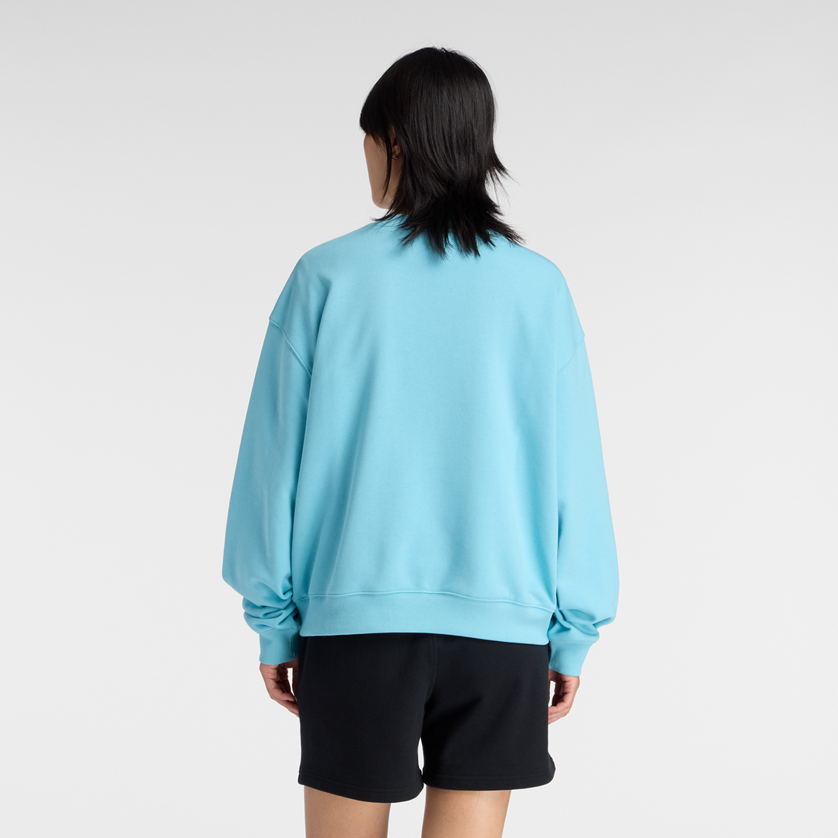 New Balance W Sport Essentials French Terry Small Logo Crew in