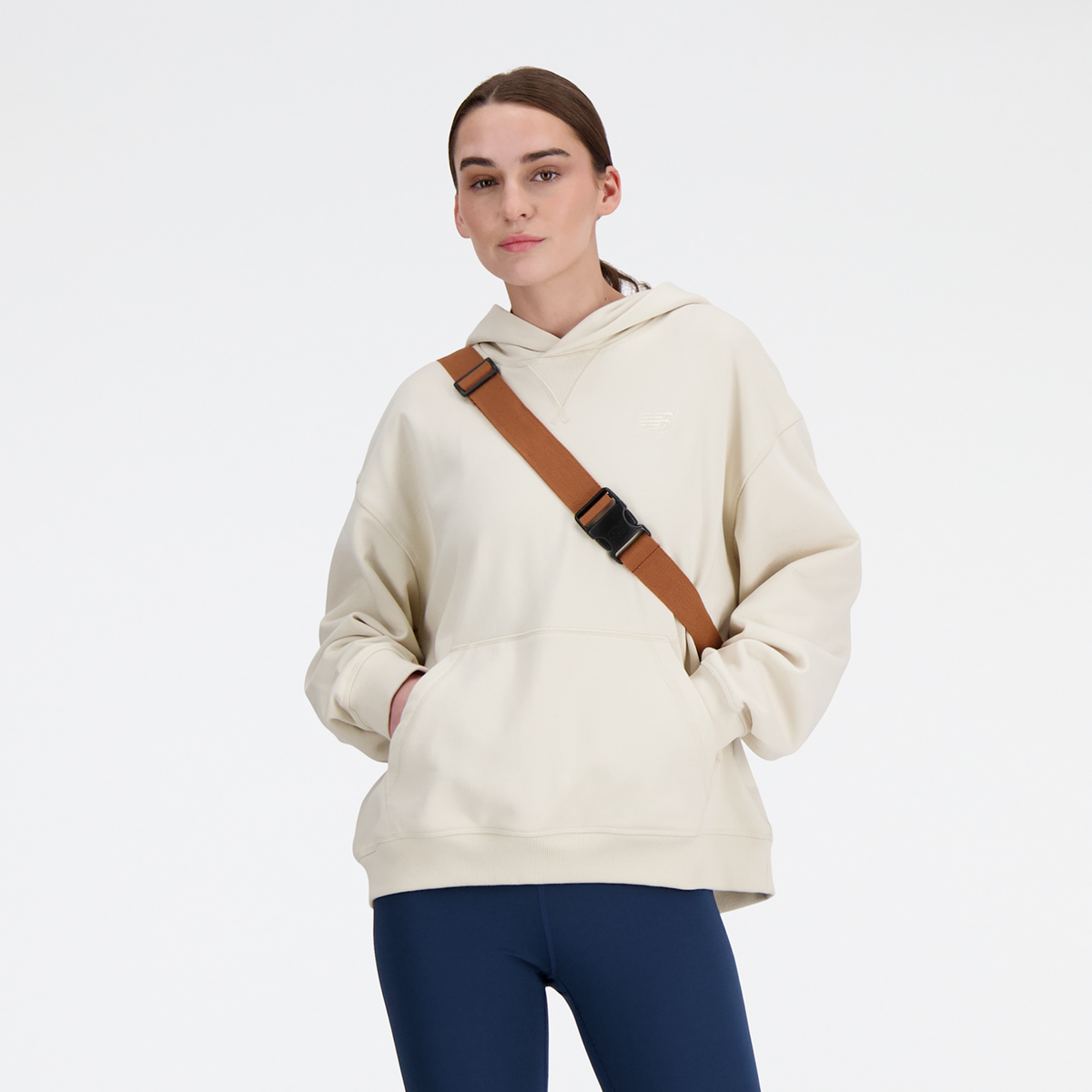 New Balance W NB Athletics French Terry Hoodie in