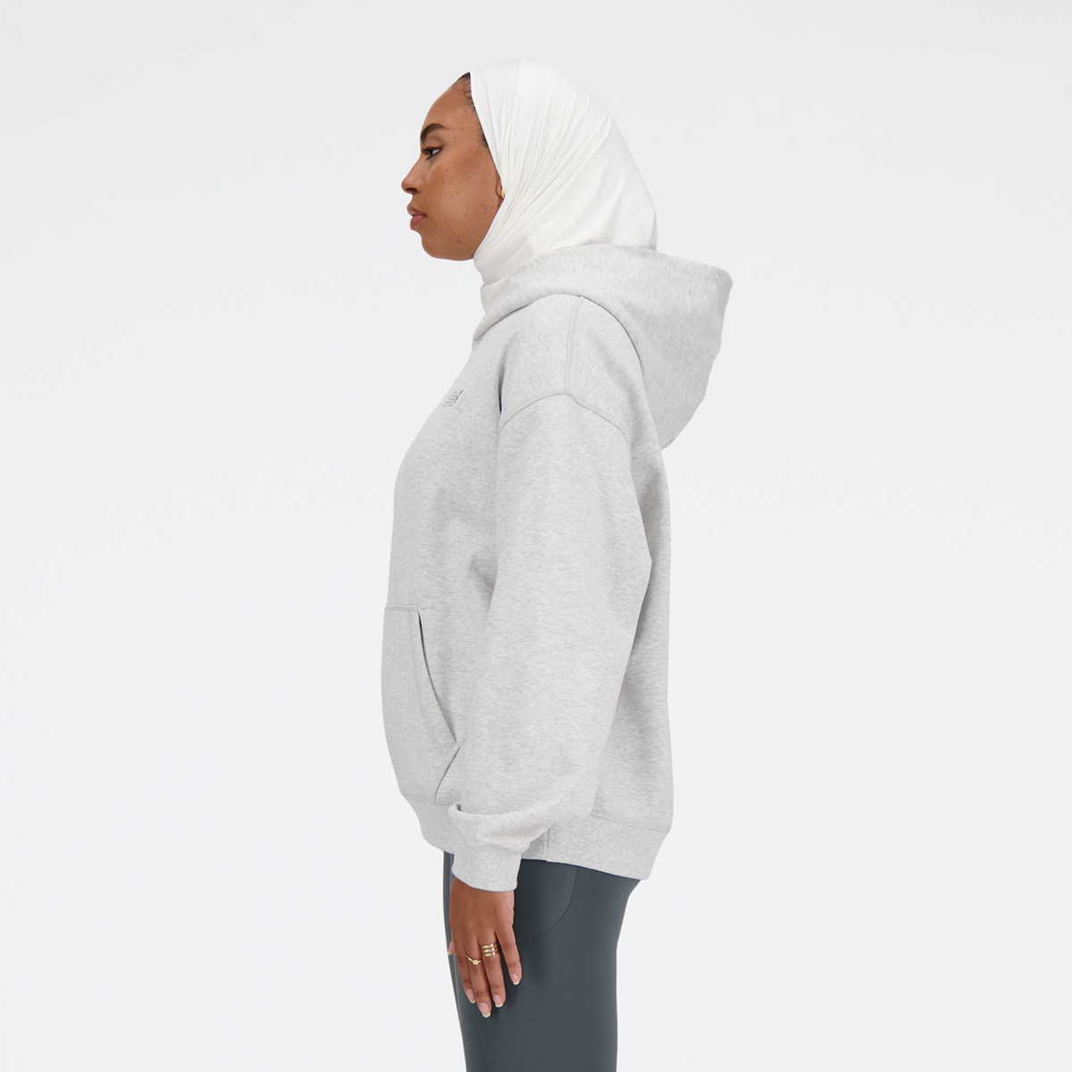 New Balance W NB Athletics French Terry Hoodie in