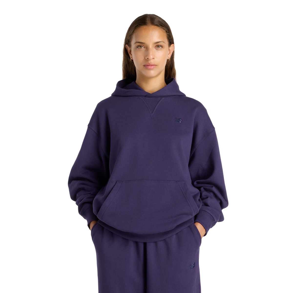 New Balance W NB Athletics French Terry Hoodie in