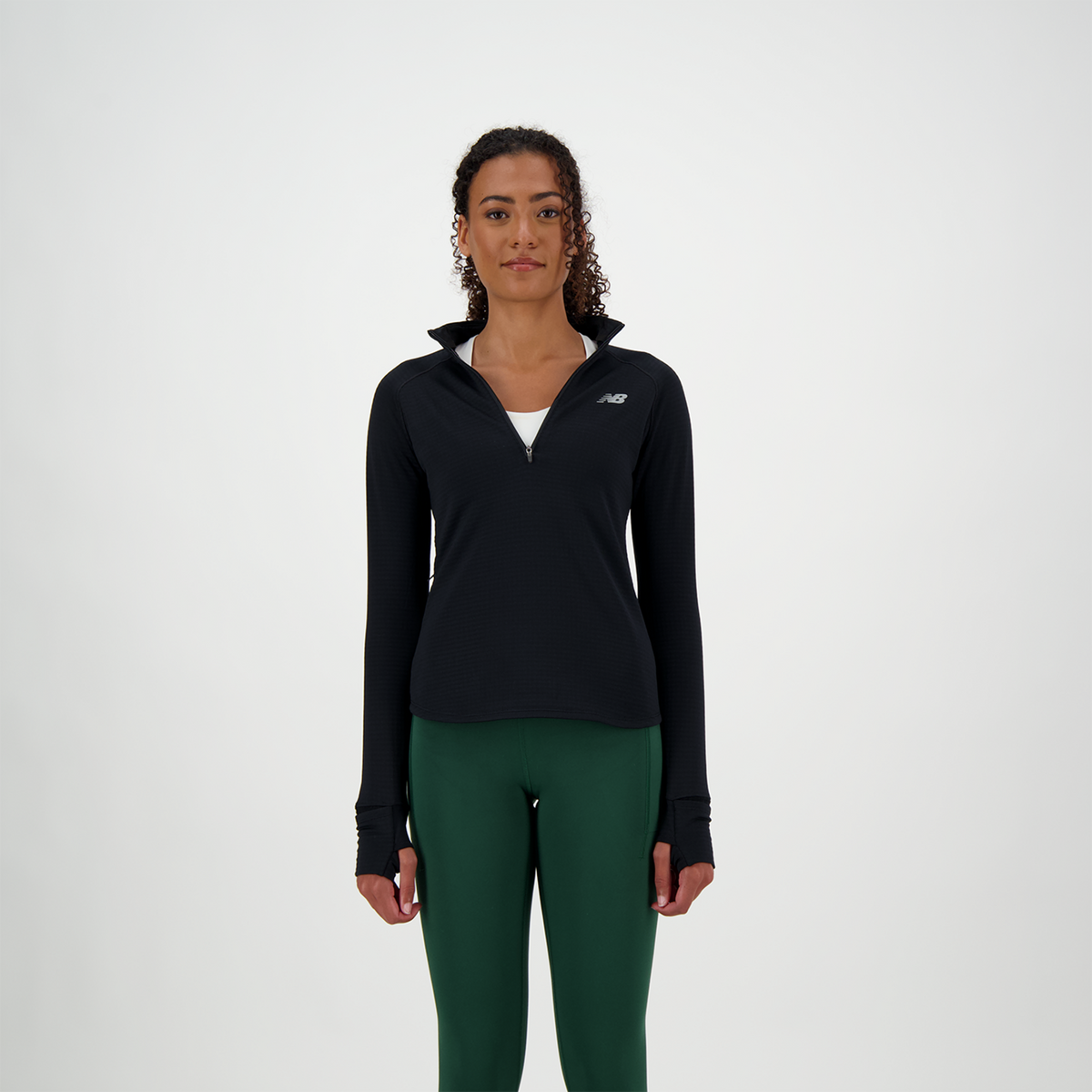New Balance W Athletics Heat Grid Half Zip in