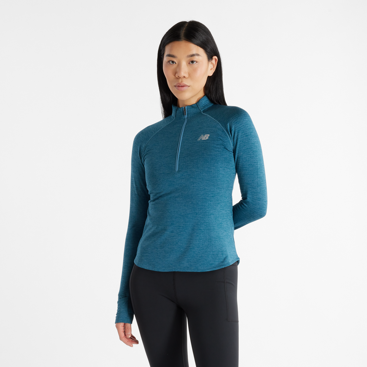 New Balance W Athletics Heat Grid Half Zip in
