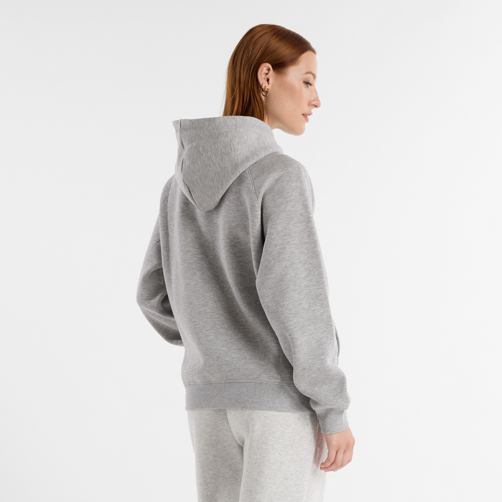 New Balance W Sport Fleece Logo Hoodie in