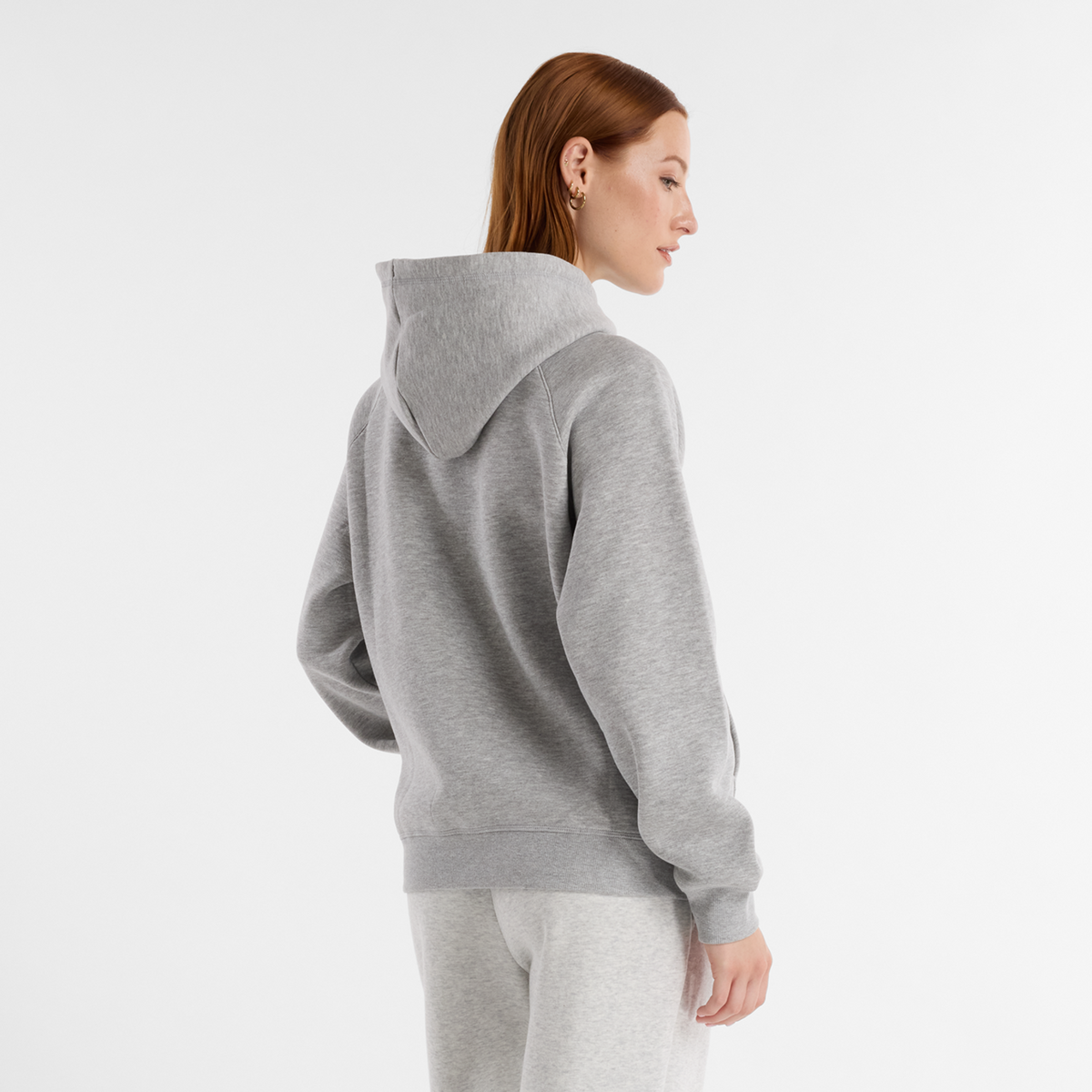 New Balance W Sport Fleece Logo Hoodie in
