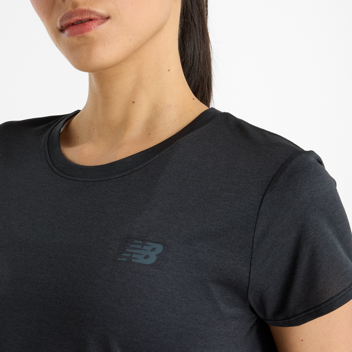 New Balance W Sport Core Heather T-Shirt in
