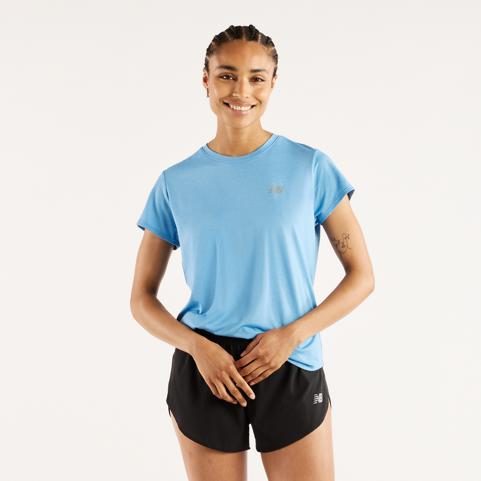 New Balance W Sport Core Heather T-Shirt in