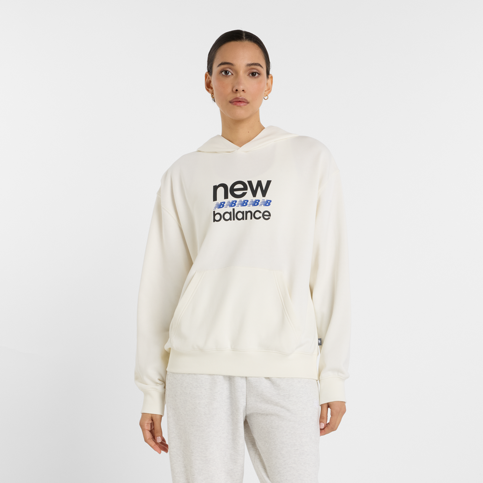 New Balance Sport Graphic French Terry Hoodie in