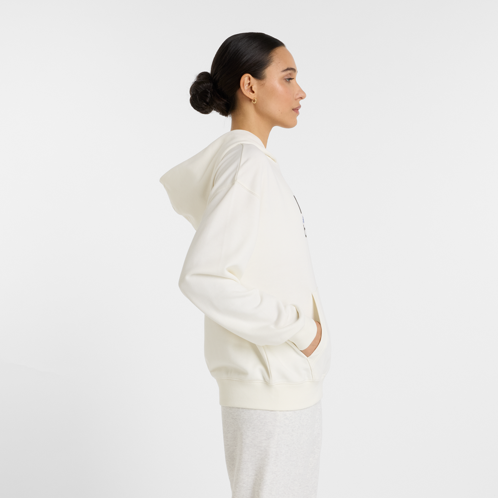 New Balance Sport Graphic French Terry Hoodie in