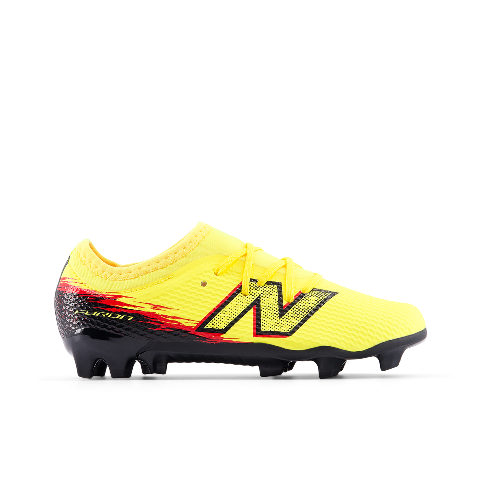 New Balance Y Furon Team Jnr FG v8 Nockenschuhe in GELB