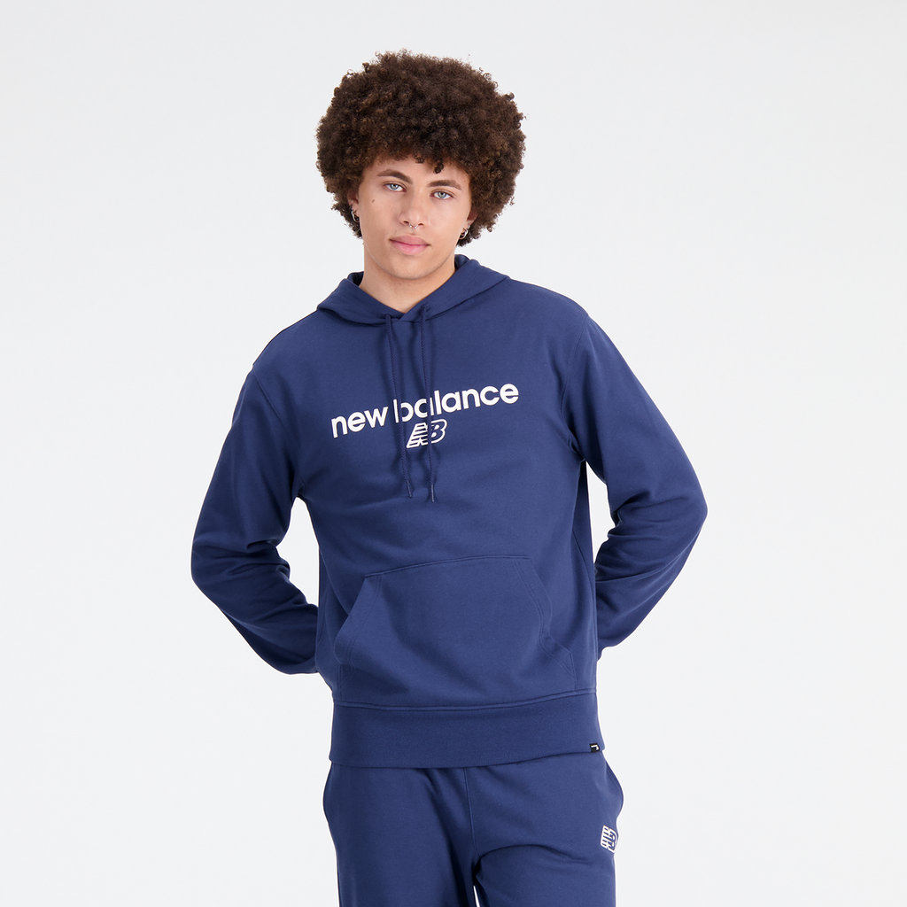 New Balance NB Sport Seasonal Hoodie in BLAU