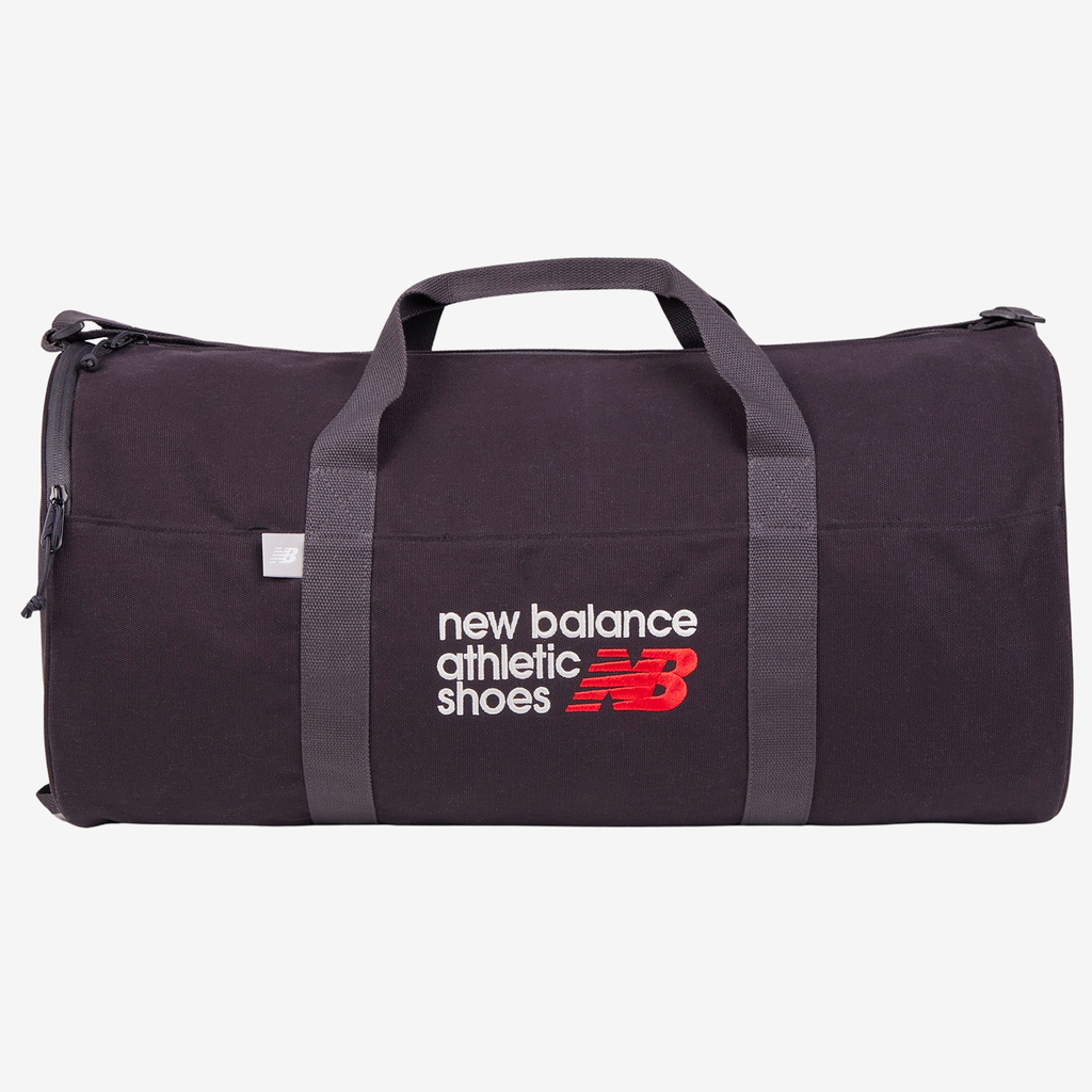 New Balance Canvas Duffel in SCHWARZ