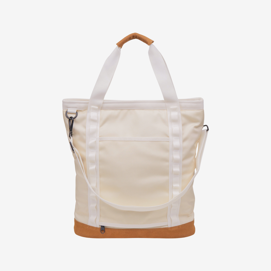 New Balance Legacy Icon Tote Bag in BEIGE