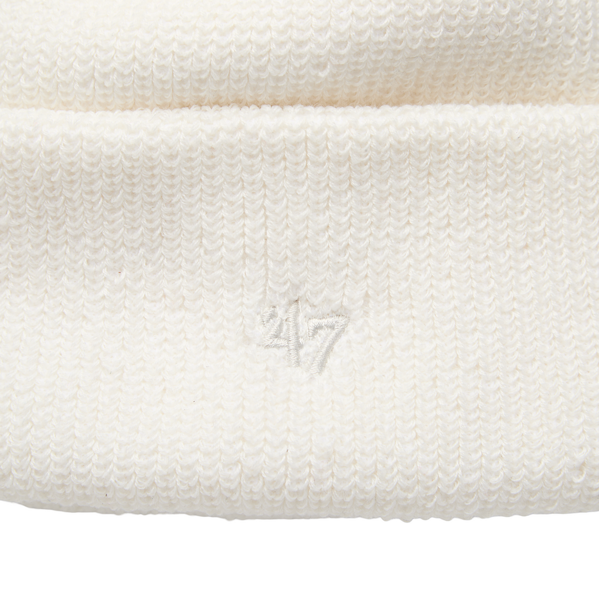 New Balance '47 Cuff Knit Hat in WEISS
