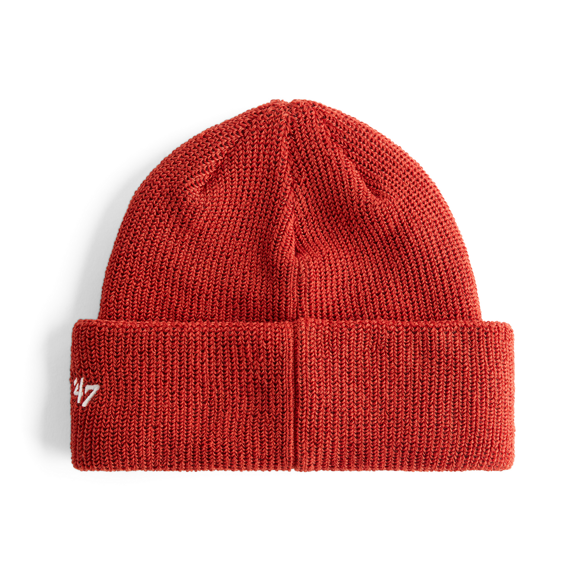 New Balance '47 Cuff Knit Hat in ROT