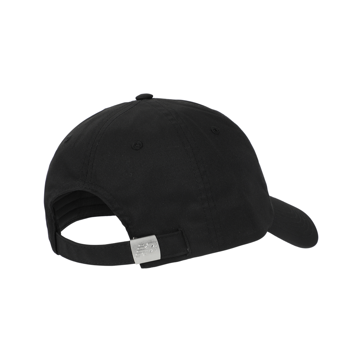 New Balance Women's 6 Panel Linear Logo Hat in SCHWARZ