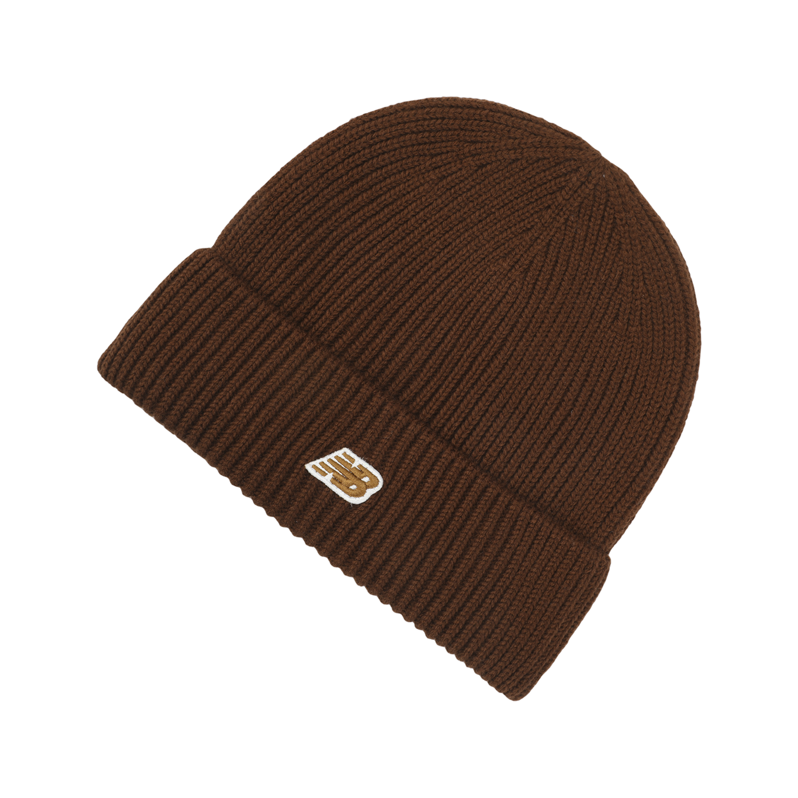 New Balance Winter Watchman Beanie NB Patch V3.0 in BRAUN