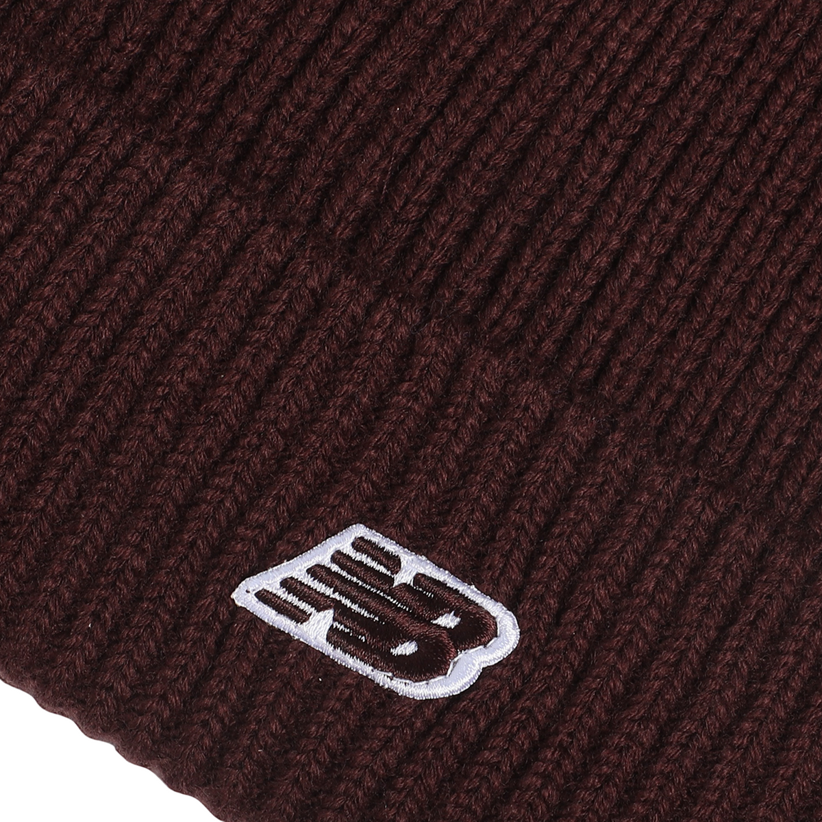 New Balance Winter Watchman Beanie NB Patch V3.0 in BRAUN