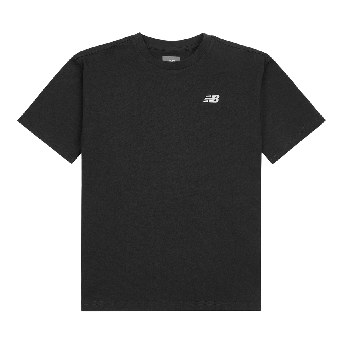 New Balance B New Balance Jersey Small Logo Tee in SCHWARZ