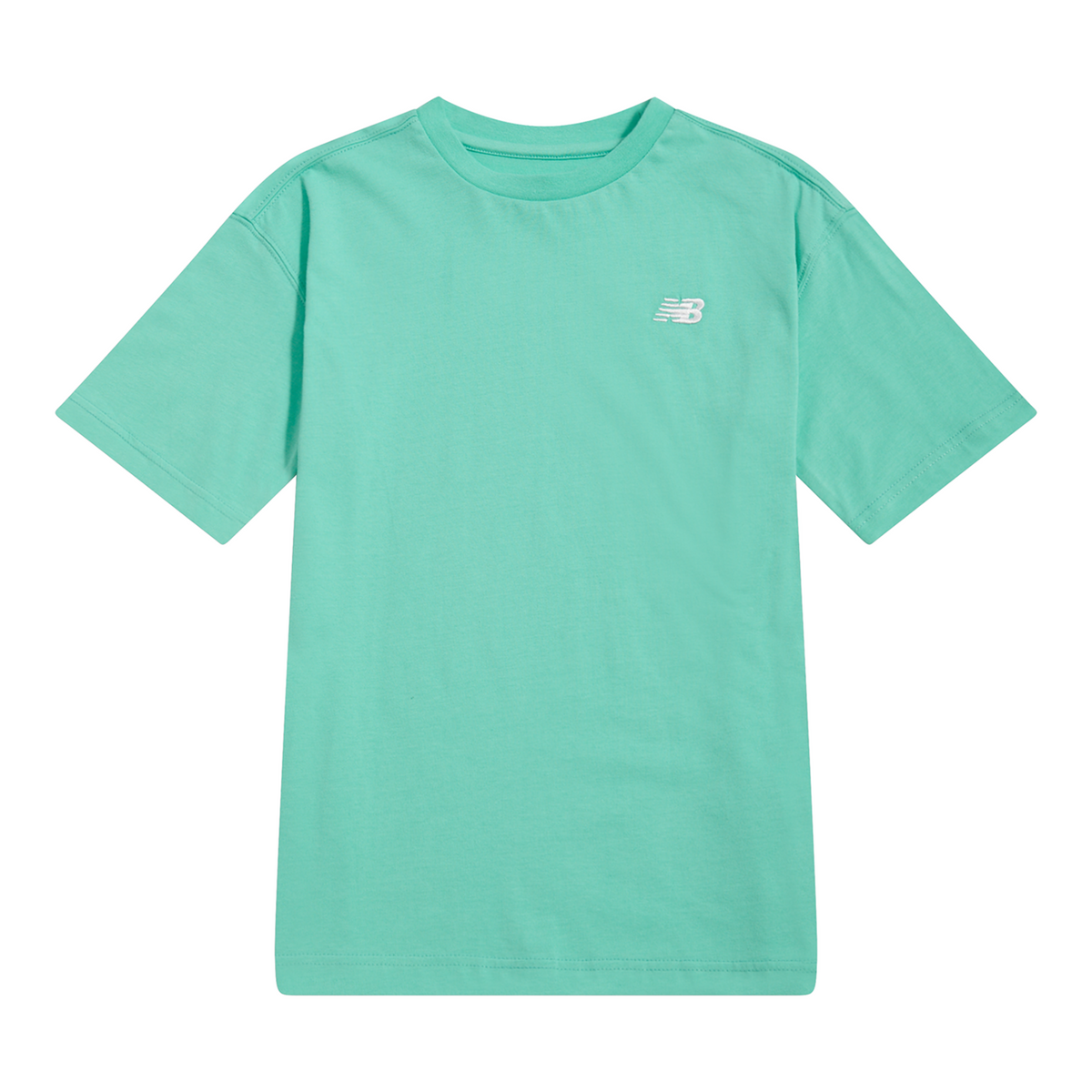 New Balance B New Balance Jersey Small Logo Tee in GRÜN