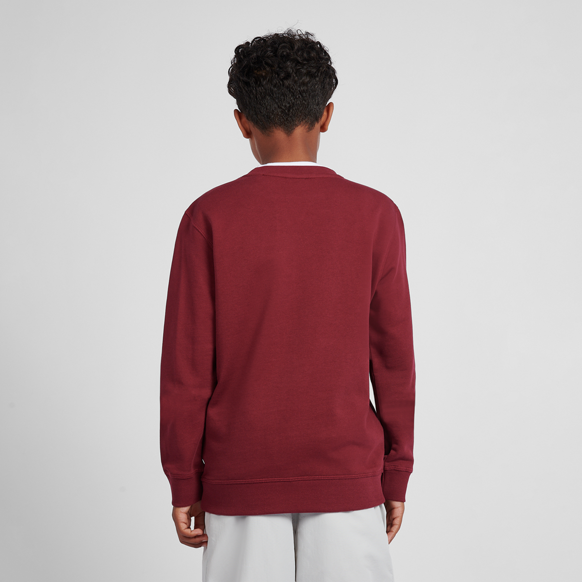 New Balance B New Balance French Terry Small Logo Crew in
