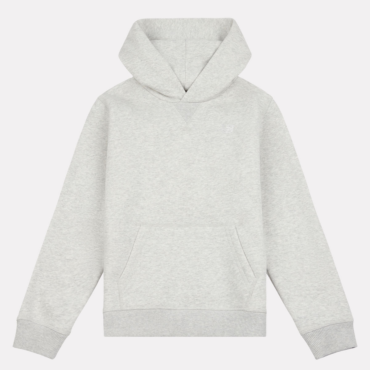 New Balance B New Balance French Terry Small Logo Hoodie in GRAU