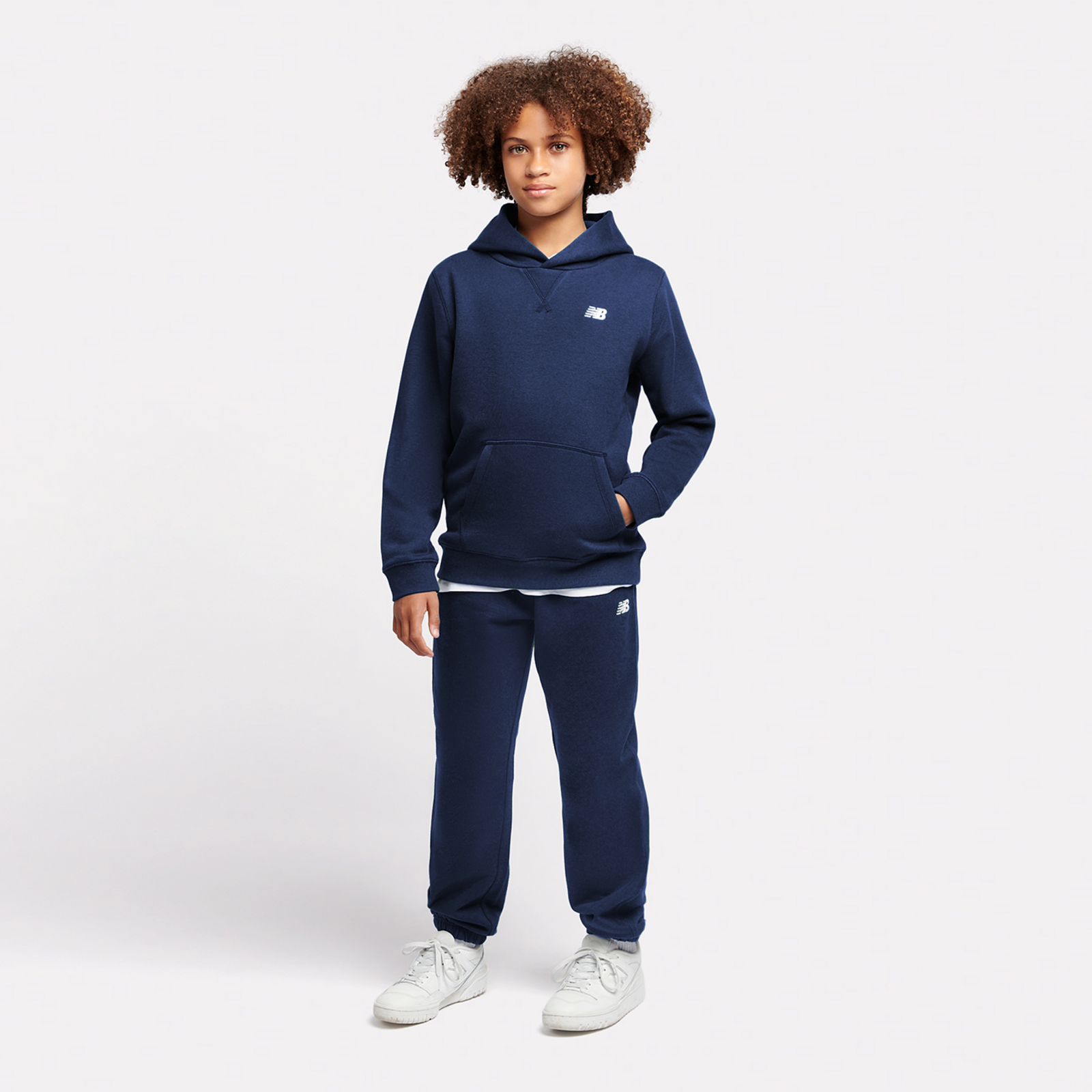 New Balance B New Balance French Terry Small Logo Jogger in