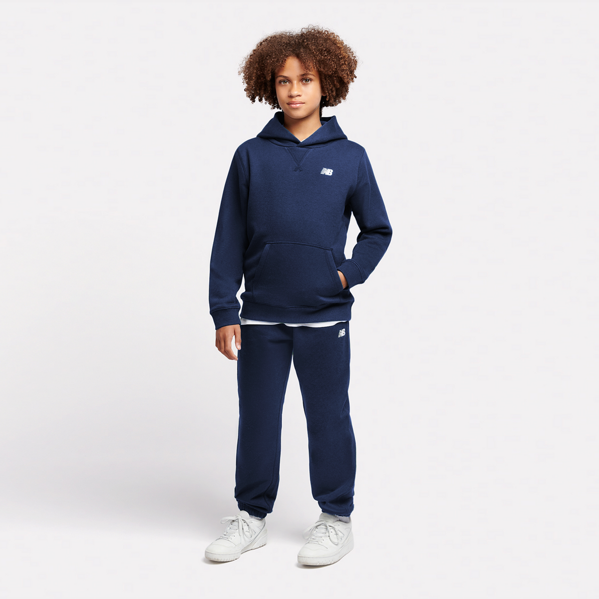 New Balance B New Balance French Terry Small Logo Jogger in