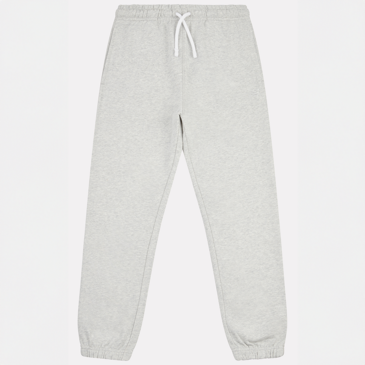 New Balance B New Balance French Terry Small Logo Jogger in GRAU