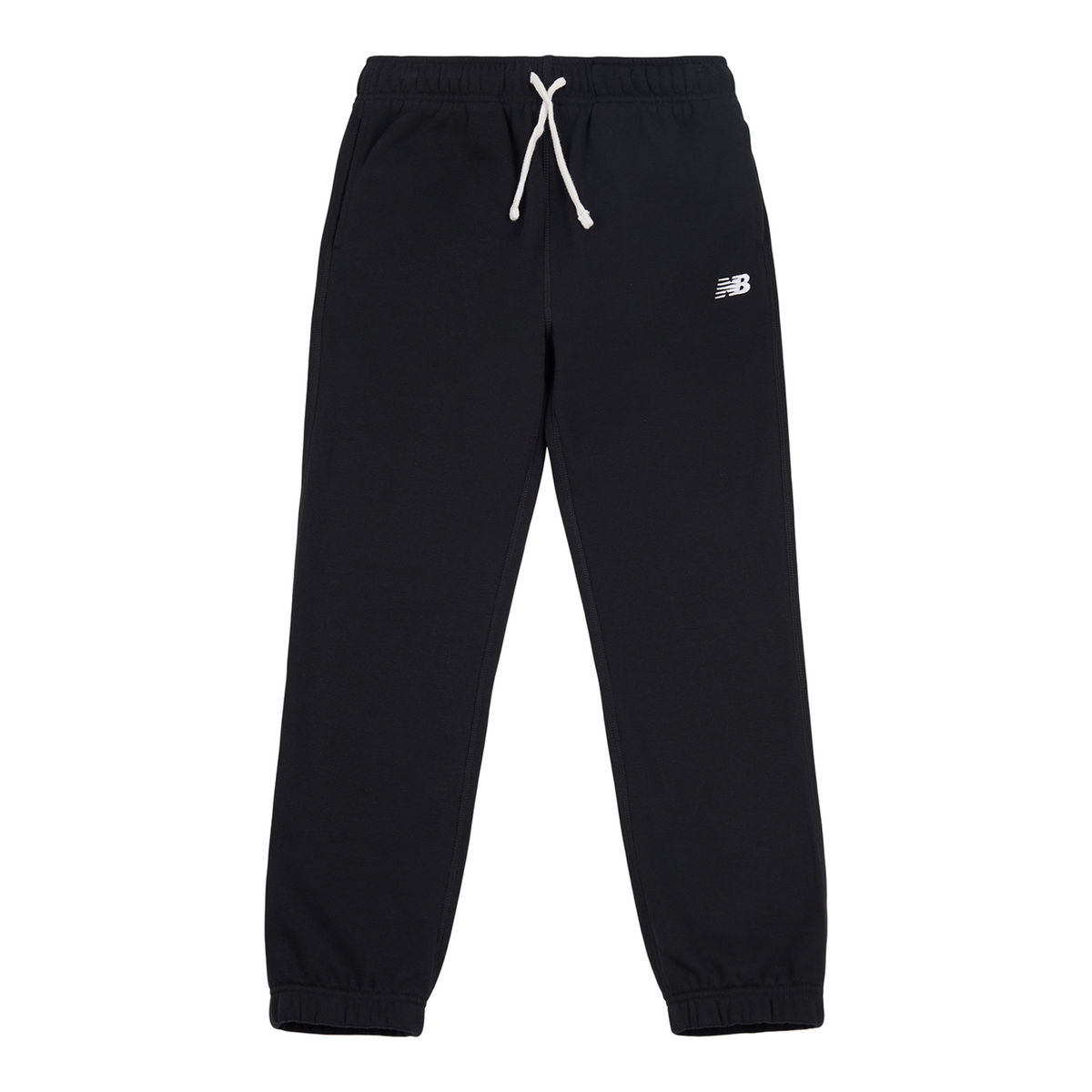 New Balance B New Balance French Terry Small Logo Jogger in SCHWARZ