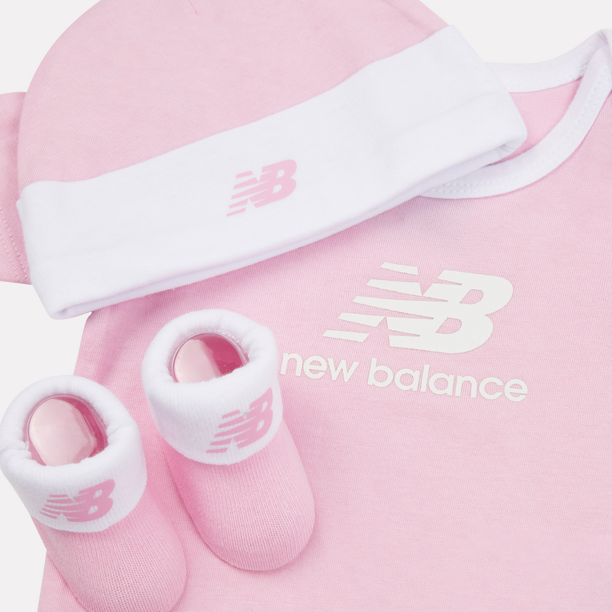 New Balance B NB Stacked Infant Set in VIOLETT