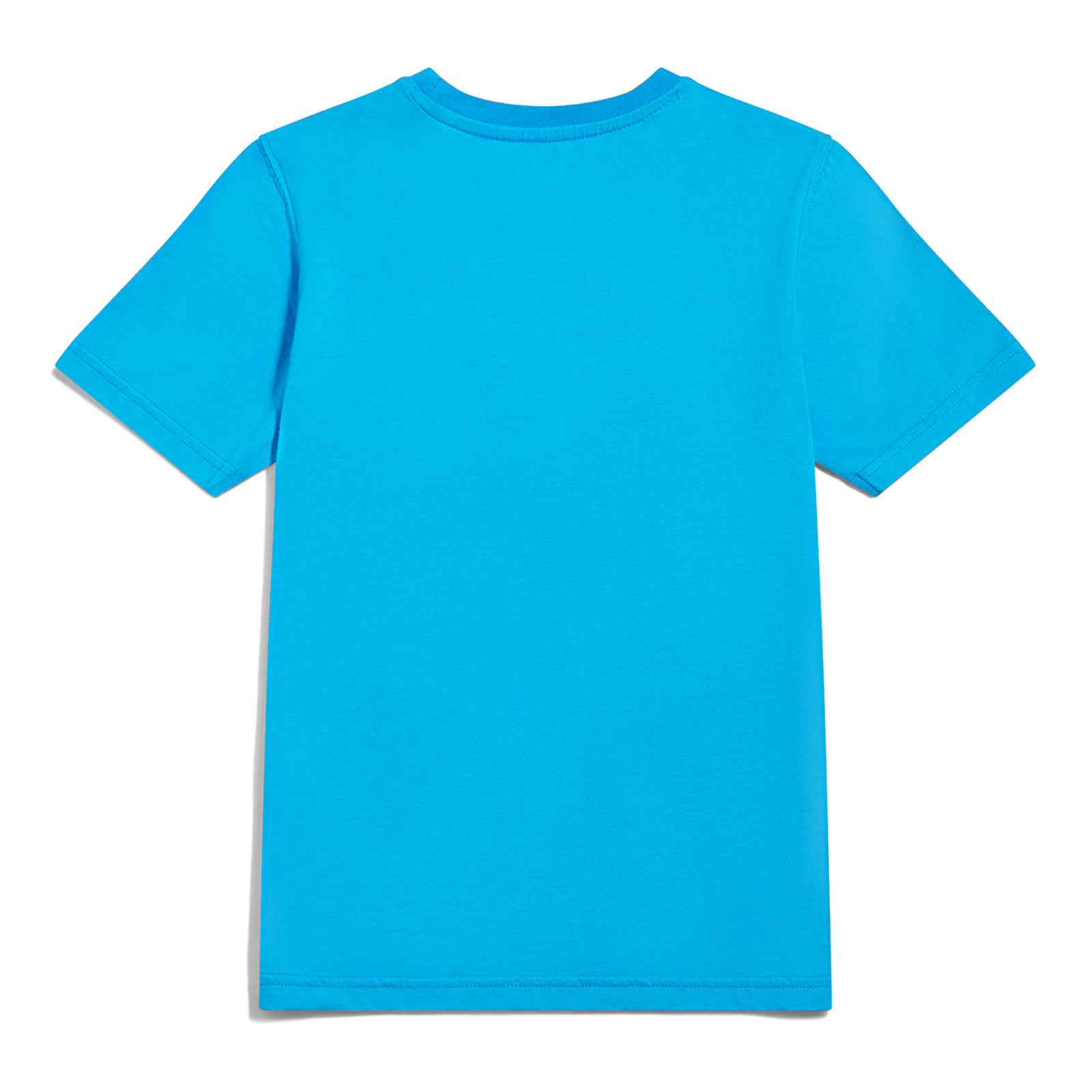 New Balance B NEW BALANCE JERSEY STACKED LOGO TEE in BLAU