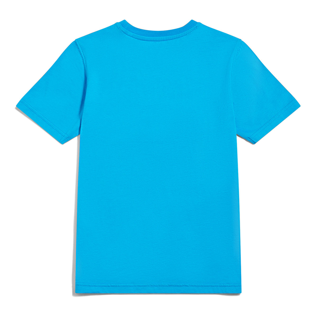 New Balance B NEW BALANCE JERSEY STACKED LOGO TEE in BLAU