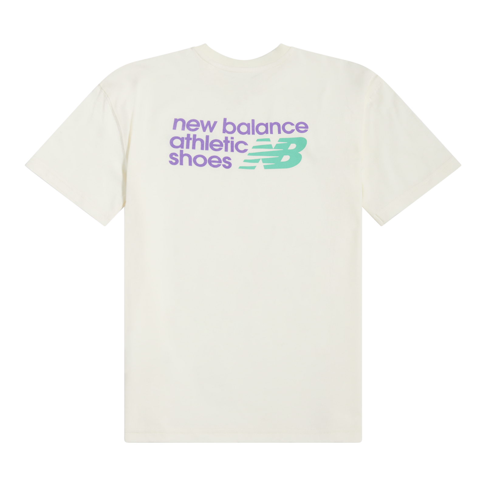 New Balance B NB Athletics Relaxed Premium Graphic Tee in WEISS