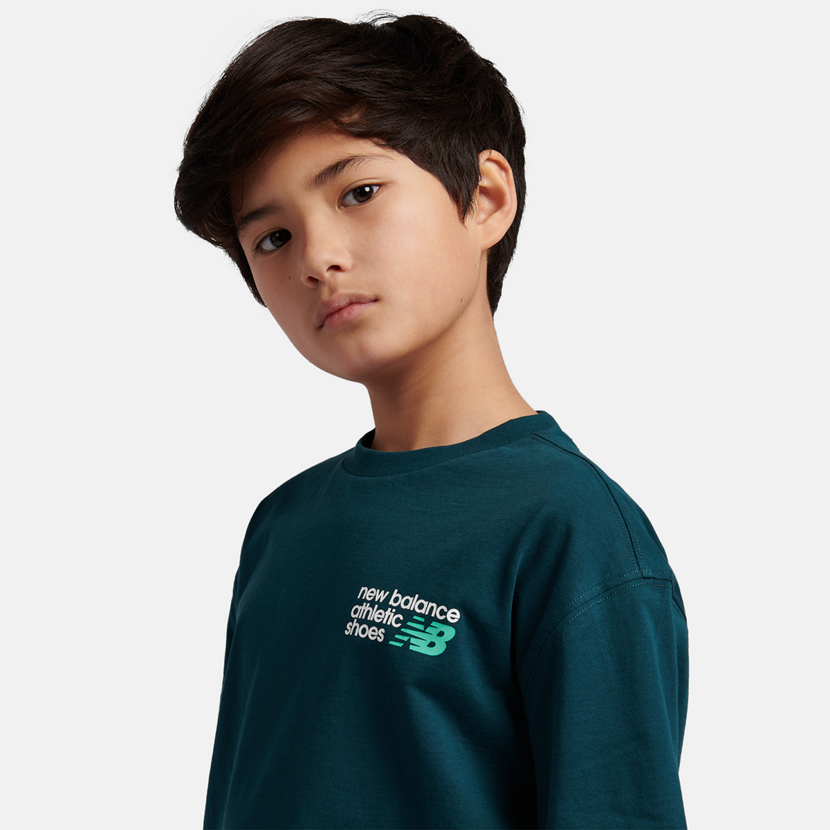 New Balance B NB Athletics Relaxed Premium Graphic Tee in