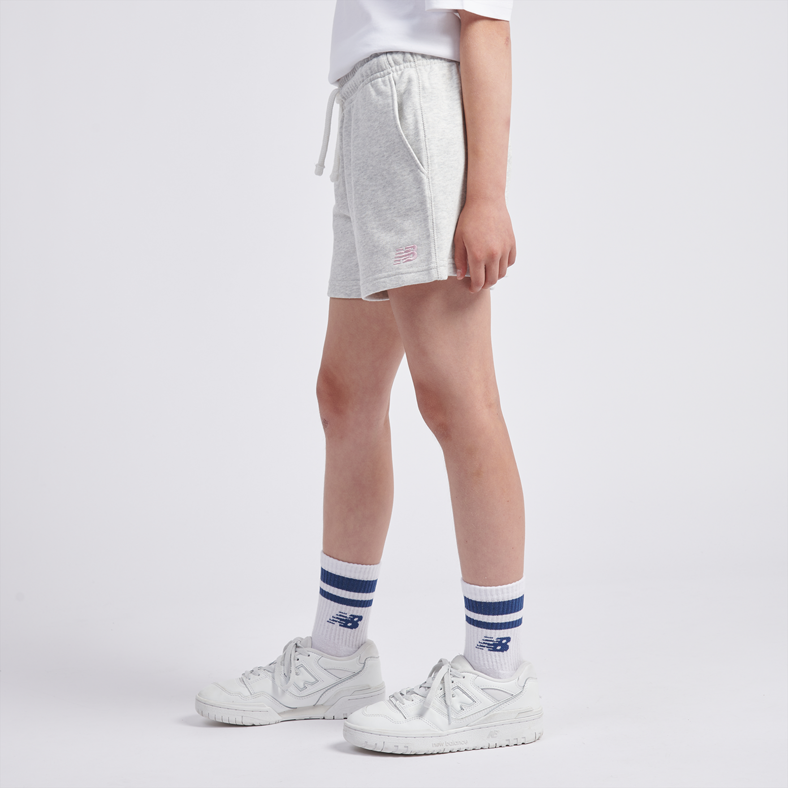 New Balance G New Balance French Terry Small Logo Short in
