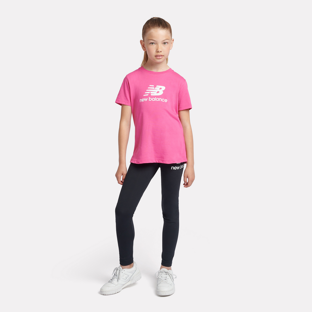 New Balance G New Balance Stacked Logo Legging in