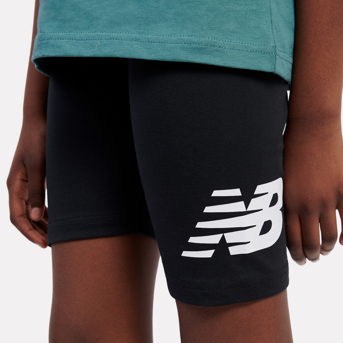 New Balance G Stacked Logo Cycle Short in