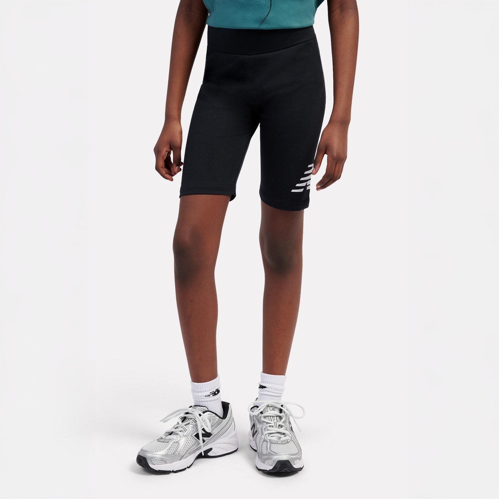 New Balance G Stacked Logo Cycle Short in