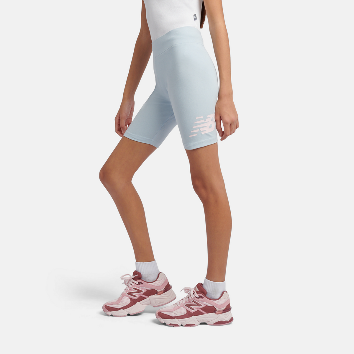 New Balance G Stacked Logo Cycle Short in